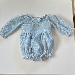 Blue Floral Baby Bubble